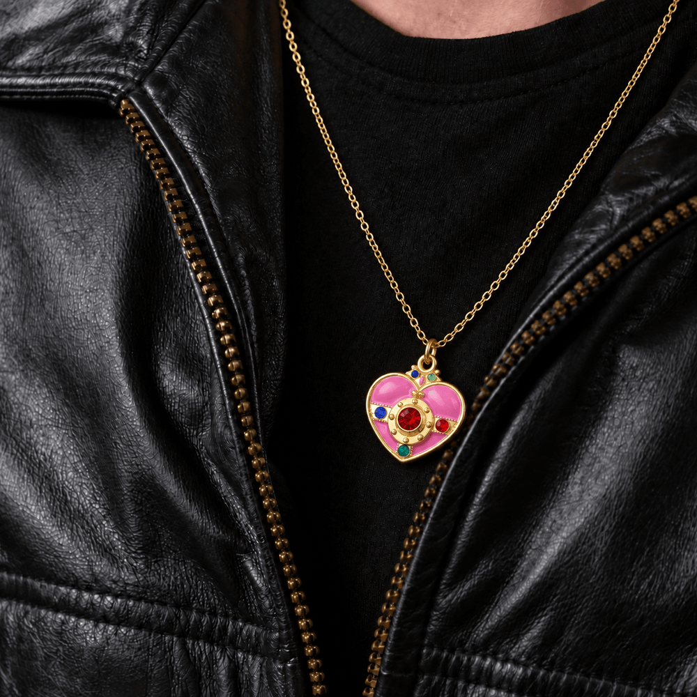 Cosmic Heart Compact Necklace - Sailor Moon - craftedbykaiyo