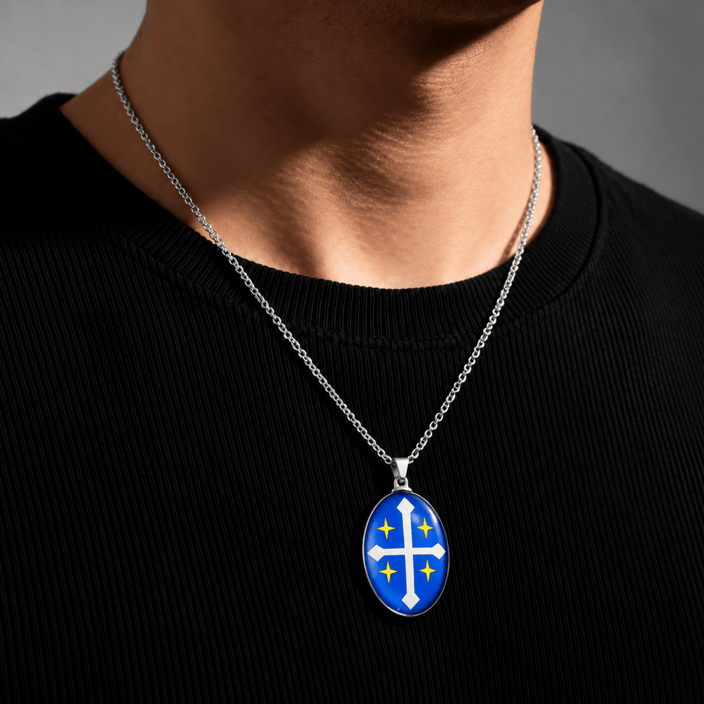 Yuno's Magic Stone Necklace - Black Clover - craftedbykaiyo