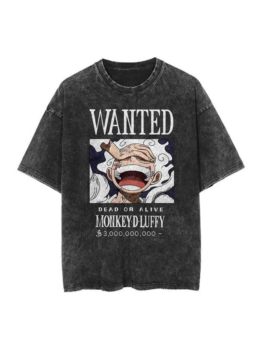 LUFFY GEAR 5 VINTAGE TEE - One Piece - craftedbykaiyo