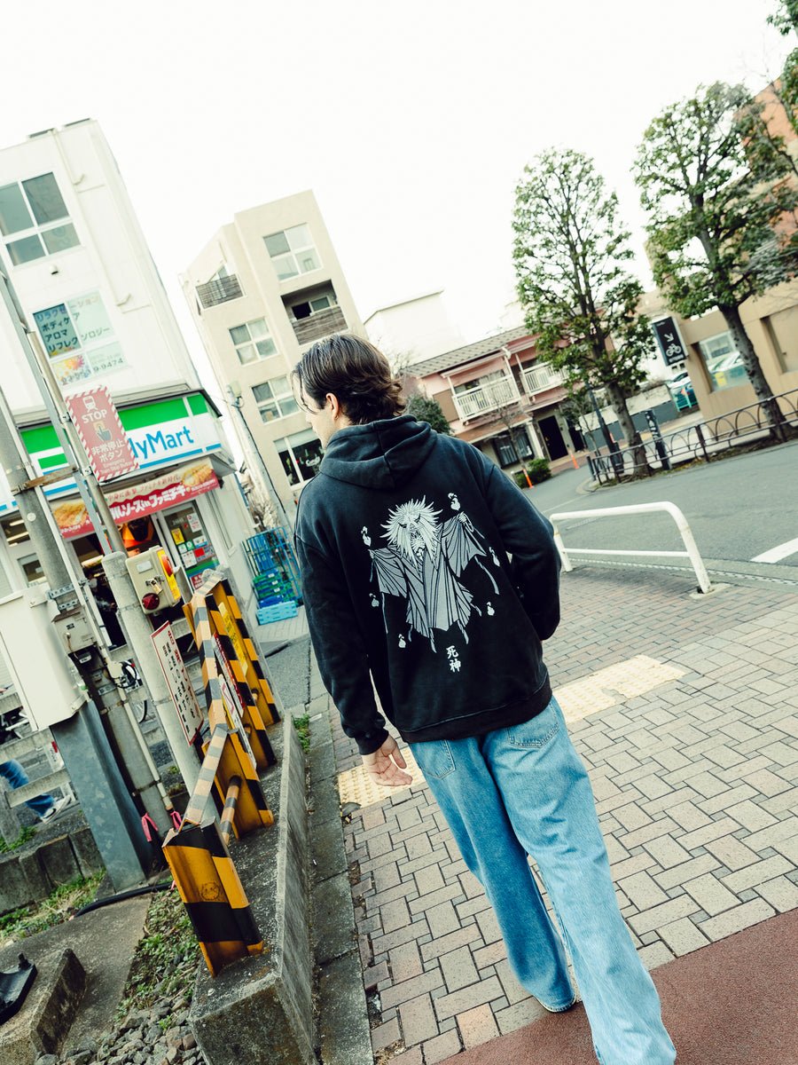 SEAL DEMON VINTAGE HOODIE - craftedbykaiyo