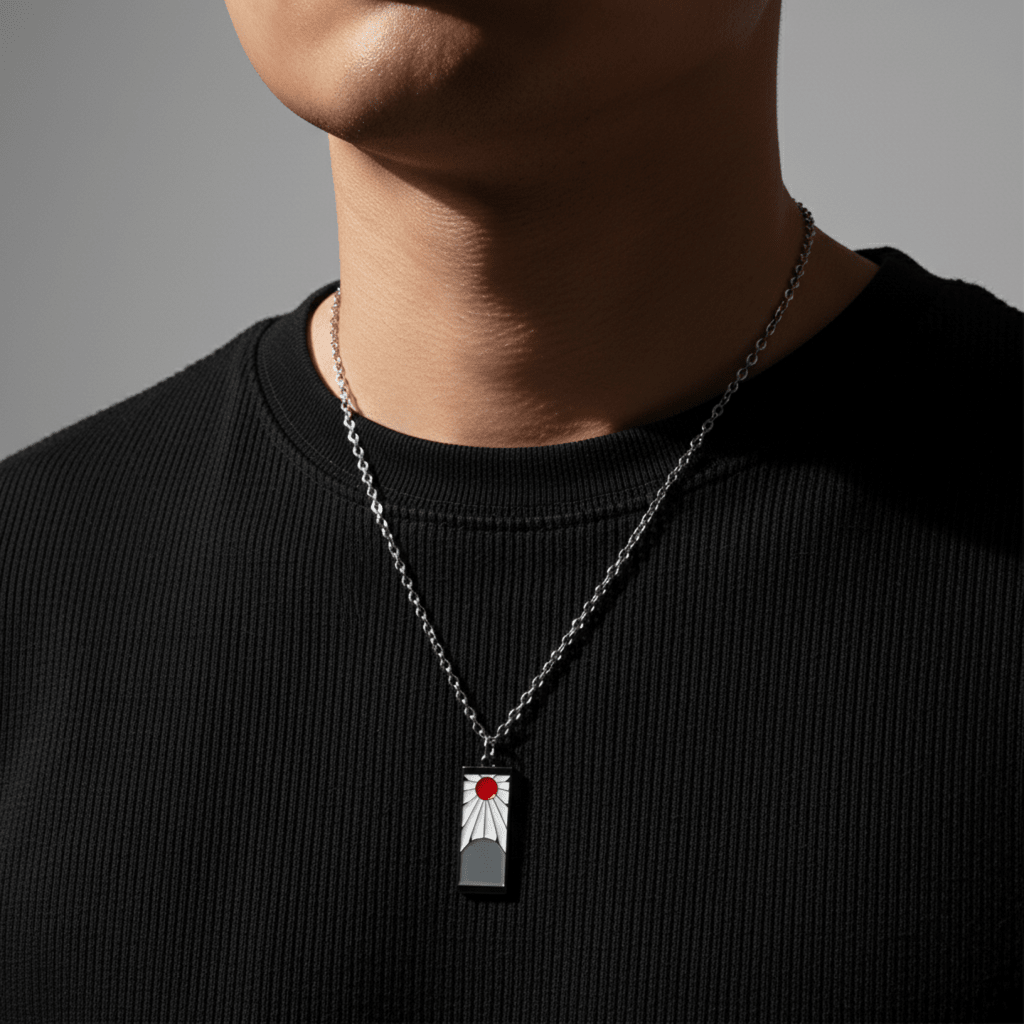 Demon Slayer Necklace - craftedbykaiyo