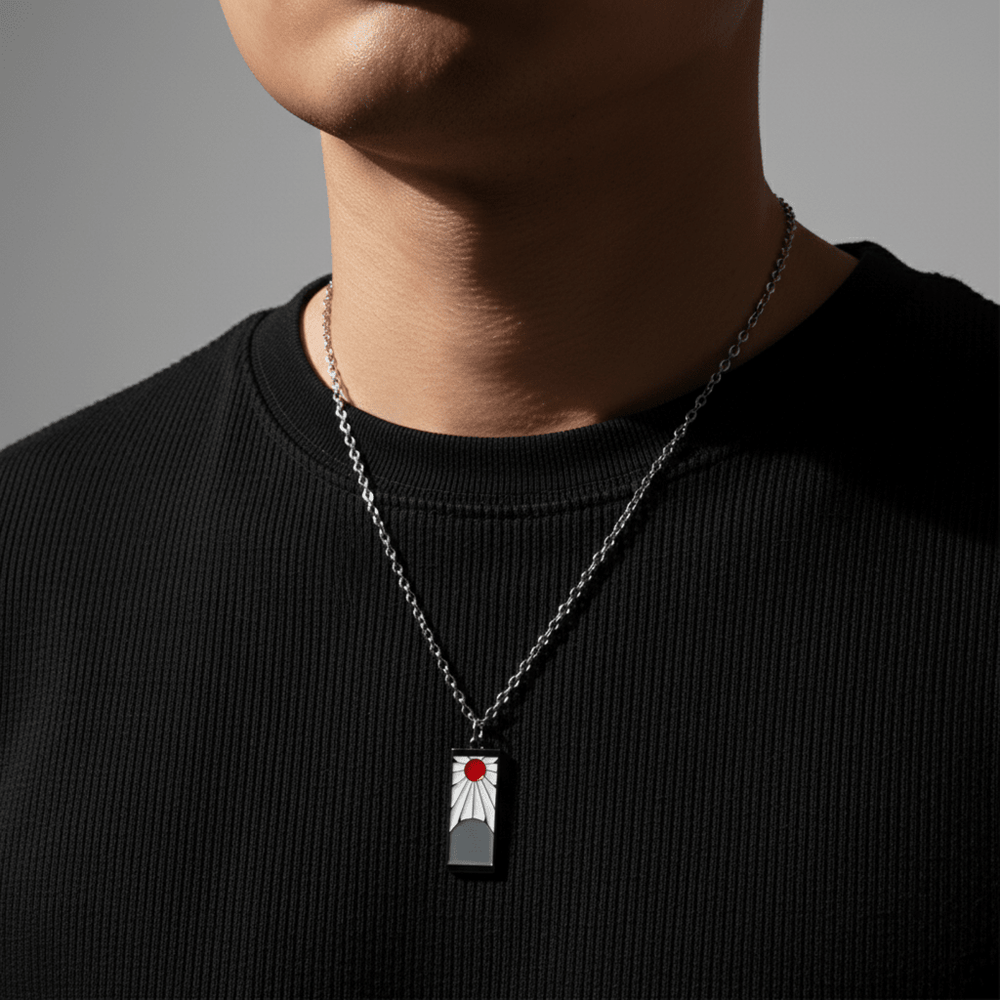 Demon Slayer Necklace - craftedbykaiyo