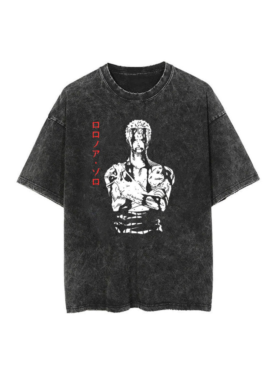 ZORO VINTAGE TEE - One Piece - craftedbykaiyo